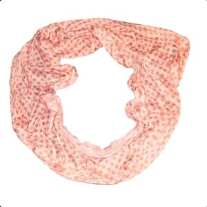 Polka Dot Infinity Scarf